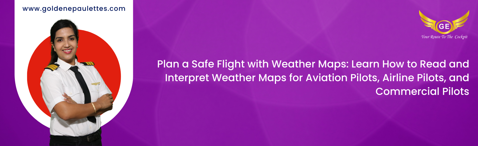 Using Weather Maps to Plan a Flight