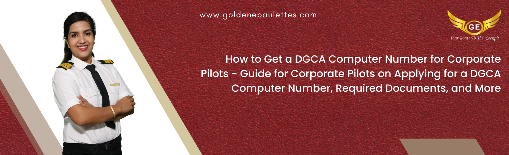How to Obtain a DGCA Computer Number for Corporate Pilots